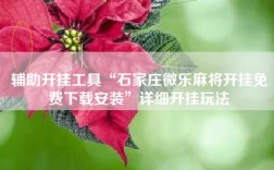 辅助开挂工具“石家庄微乐麻将开挂免费下载安装”详细开挂玩法