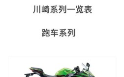 川崎全系价目表／川崎所有款式