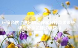 玩家必搜“微乐辅助神器开挂苹果系统”详细分享装挂步骤教程