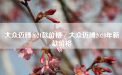 大众迈腾2021款价格／大众迈腾2020年新款价格