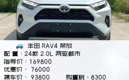 丰田荣放2020款价格,丰田荣放2024款报价及图片