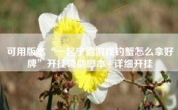 可用版本“一起宁德游戏钓蟹怎么拿好牌”开挂辅助脚本+详细开挂